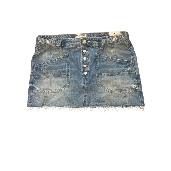 We The Free x REVOLVE Izzie Denim Mini Skirt 31 NWOT - Picture 2 of 6